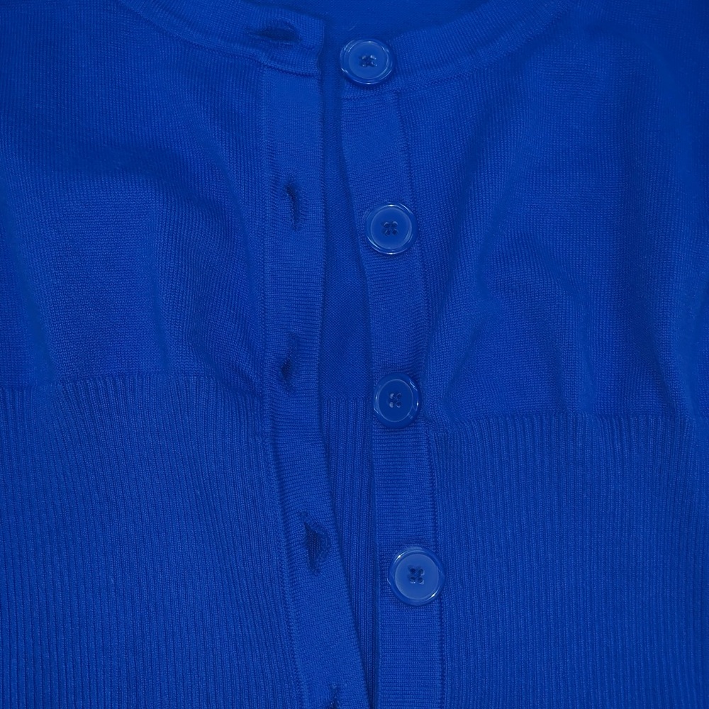 NWOT scoop neck ribbed sweater - Picture 2 of 4